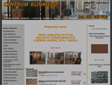 Tablet Screenshot of e-klinkier.eu